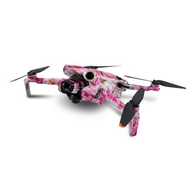 MightySkins Carbon Fiber Skin Compatible with DJI Mini 4 Pro - Bed of Roses | Protective, Durable Textured Carbon Fiber Finish | Easy to Apply