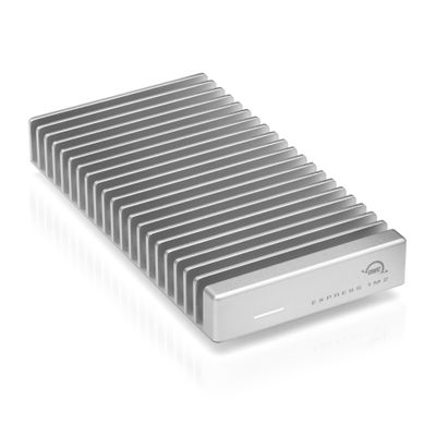 OWC 4TB Express 1M2 40Gb/s Portable NVMe SSD USB4 (Thunderbolt Compatible/USB-C) Ultra Fast External SSD Drive with Aluminum Heat Sink Enclosure