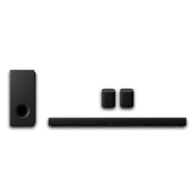 Yamaha True X BAR 50A 5.1 Home Theater Bundle, Includes True X BAR 50A | Dolby Atmos Sound Bar with Wireless Subwoofer + Two True X 1A Wireless Surround Sound Speakers, Bundle