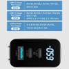 BoxWave Charger Compatible with Amazon Kindle (11th Gen 2022) - PowerDisplay PD Wall Charger (65W), GaN 65W Powerful Folding Plug LCD Display - Jet Black view 4