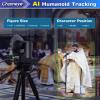 Chameye NDI PTZ Camera 20x Optical Zoom AI Auto Tracking (NDI HX3 Certified) HDMI PTZ Camera for Church Live Streaming, PoE PTZ Controller Keyboard, NDI PTZ Bundle C720Nx2+E300 (K220N) view 2