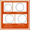 MEFONKOU 3 Drive Belts and 1 Door Belt CD Players for Sony Model CDP-CX300 CDP-CX400 CD Players CDP-CX350 CDP-CX455 421606101 (4/Pack) view 3
