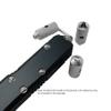 Echeson 2-Piece Screwdriver Set Fits for Microtech UTX85 UT, Triangle Screw Manual Removal Tool view 4