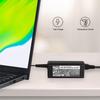 45W Power Supply Compatible with Acer Aspire A315-23 A315-24P A315-35 A317-53 A317-54 A317-55P A115-32 A314-22 A314-23P A514-55 A515-45 A517-52 A314-36P Aspire 1 3 5 Series Charger 3.0 * 1.0mm view 4