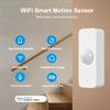 WiFi Motion Sensor, Smart Motion Detector for Home Security, Wireless Motion Sensor App Remote Monitor, Voice Command Compatible with Alexa. 2 Pack view 2