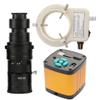 4K Trinocular Microscope Camera 48MP HD Industrial Digital HDMI USB Electronic Repair & 200X C-Mount Lens Whit 56-LED Adjustable Ring Light view 1