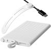 40Pcs Nearockle Reusable Cable Ties, Adjustable Silicone Cord Organizer Small Zip Ties for Charging Cords Earphone Computer Wire, Office Desk Cable Management Travel Accessories(White) view 1