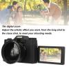 5K Digital Camera 180 Rotating Screen, Vlog Camera Autofocus 16x Digital Zoom, Compact Camera Photo with Pause Function for Beginners Gift view 2