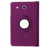 360 Rotating Leather Kickstand Case Cover For Samsung Galaxy Tab E Nook 9.6 Inch Purple view 1