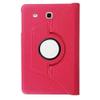 360 Rotating Leather Kickstand Case Cover For Samsung Galaxy Tab E Nook 9.6 Inch Pink view 1