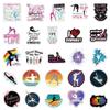 100 PCS Gymnastics Stickers, Gymnastics Gifts Stickers for Laptop, Water Bottles, Luggage, Computer, Cell Phone view 4