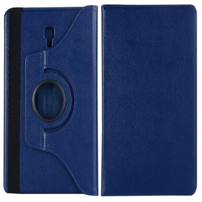 360 Rotating Leather Case Cover For Samsung Galaxy Tab A 10.5 (2018) T590 / T595 Blue