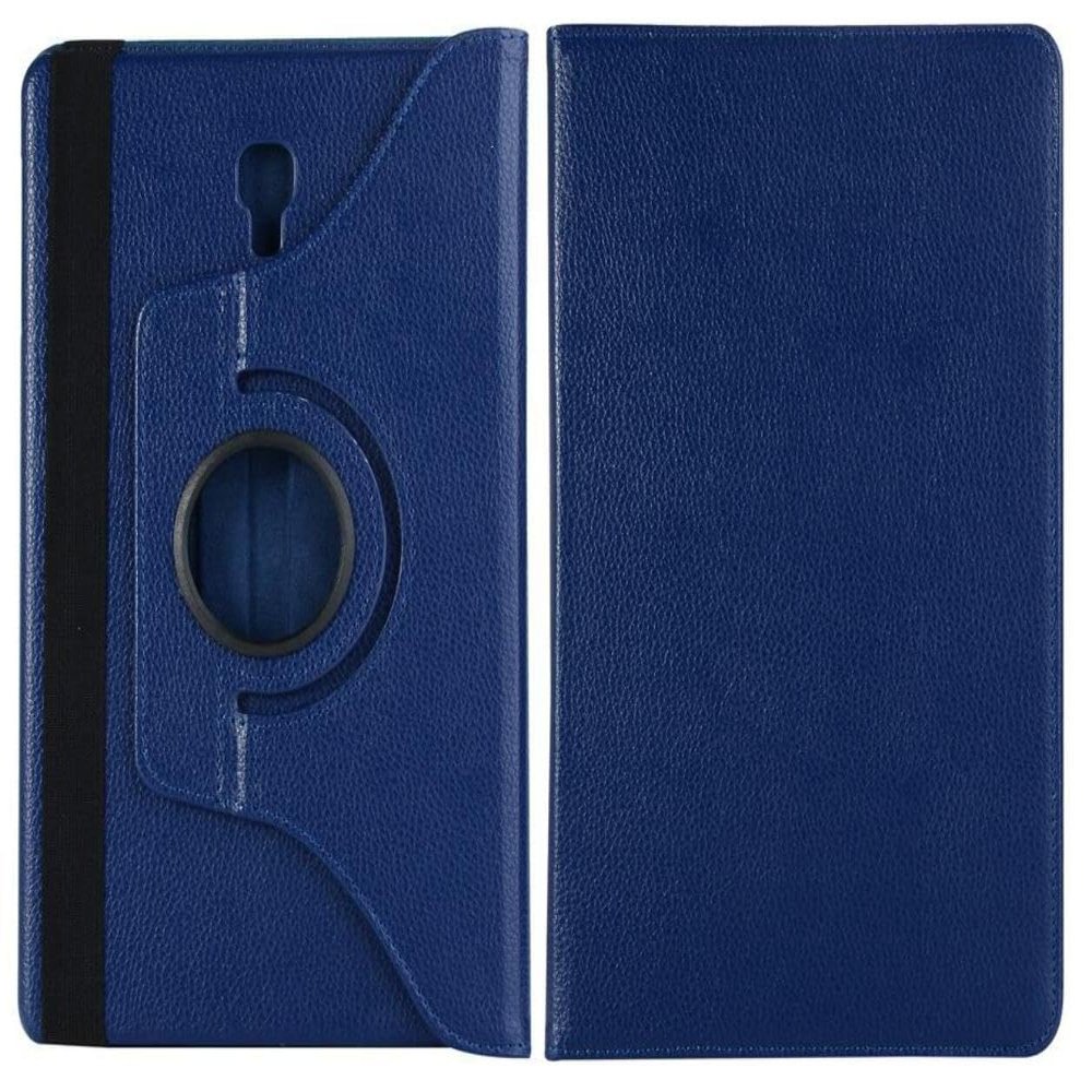 360 Rotating Leather Case Cover For Samsung Galaxy Tab A 10.5 (2018) T590 / T595 Blue