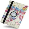 360 Rotating Leather Case Cover For Apple iPad Air (2019) / Air 3 10.5" Rainbow Butterfly view 1