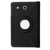360 Rotating Leather Case Cover For Samsung Galaxy Tab E 9.6 Inch T560 / T561 Black view 1