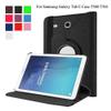 360 Rotating Leather Case Cover For Samsung Galaxy Tab E 9.6 Inch T560 / T561 Black view 2