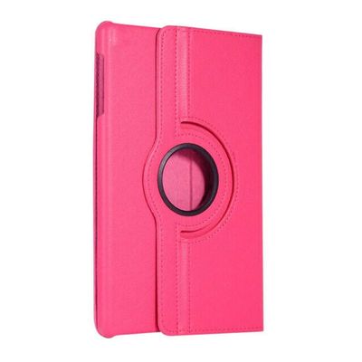 360 Rotating Leather Case Cover For Samsung Galaxy Tab 4 8" SM-T330 T331 T335 Pink