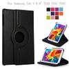 360 Rotating Leather Case Cover For Samsung Galaxy Tab 4 8" SM-T330 T331 T335 Pink view 2