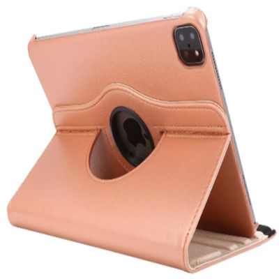 360 Rotating PU Leather Case Cover For Apple iPad Pro 11" (2020) 2nd Gen RoseGold