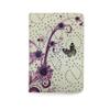 360 Rotating PU Leather Tablet Case Cover For Samsung Galaxy Tab S5e T720 / T725 Purple Flower view 1