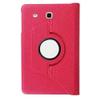 360 Rotating Leather Case Cover For Samsung Galaxy Tab E 9.6 Inch T560 / T561 Pink view 1