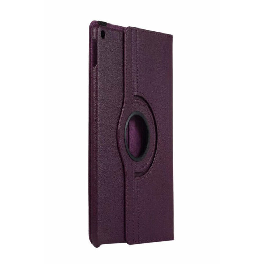 360 Rotating Leather Case Cover For Apple iPad Mini 1/2 /3 Purple