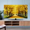 GSGC TV Cover TV Dust Cover Universal Home 32-80 Inch LCD LED TV Dustproof Cover Landscape Painting Print TV Screen Protector Cover Indoor TV Fabric Bedroom Living Room Decoration for LCD LED Plasma view 1