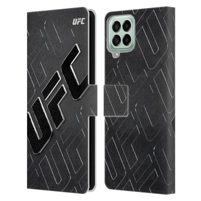 Head Case Designs Officially Licensed UFC Oversized Logo Graphics Leather Wallet Case Compatible with Samsung Galaxy M53 (2022)