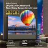 2023 Wupro New Electric Retractable Projector Screen Gray Crystal Fixed Frame Anti-Light Projection Device 4K HD Smart TV Screens 92 inch view 2