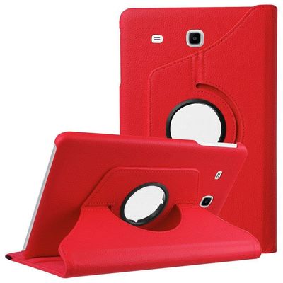 360 Rotating Leather Case Cover For Samsung Galaxy Tab A 2016 A6 7.0 Inch T280 Red