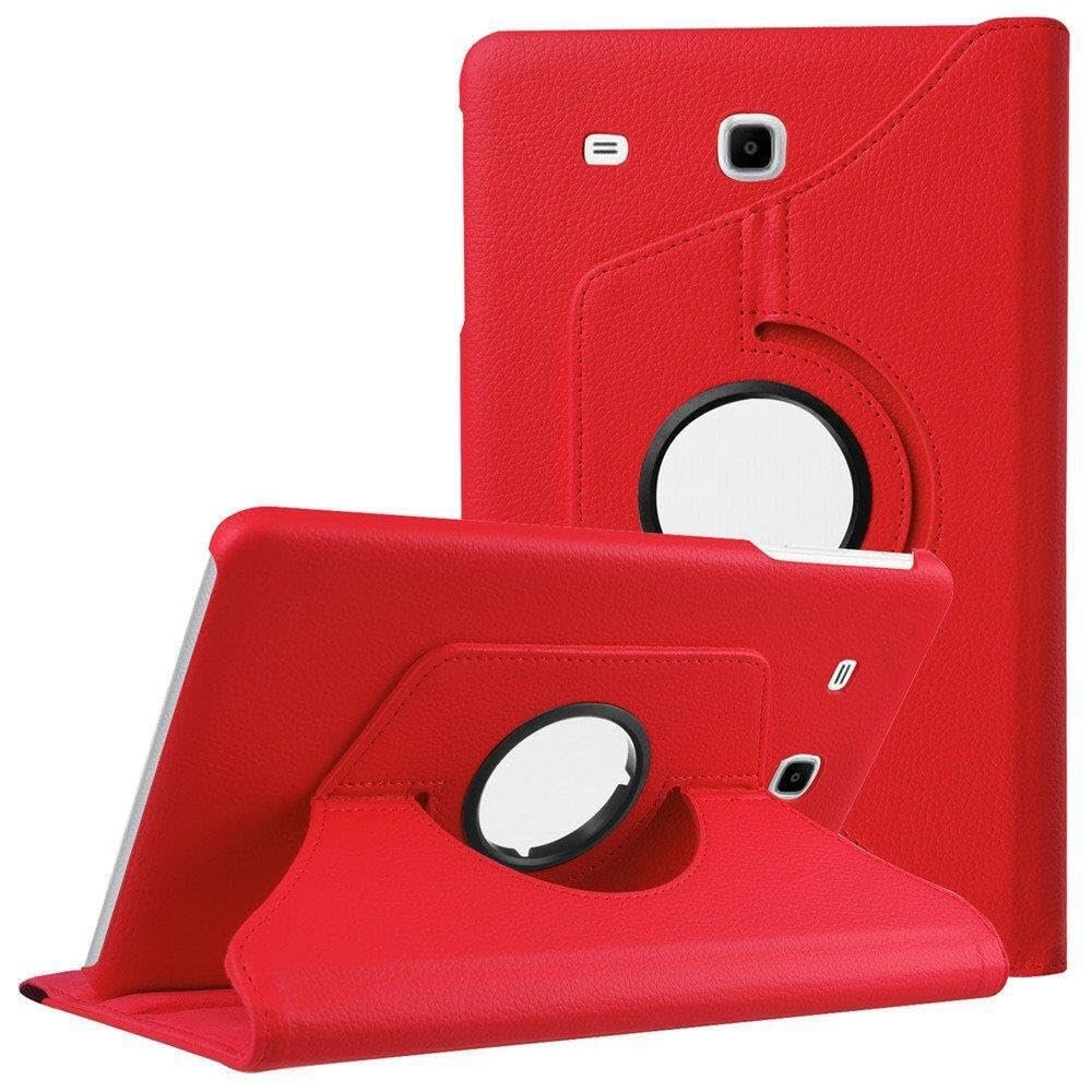 360 Rotating Leather Case Cover For Samsung Galaxy Tab A 2016 A6 7.0 Inch T280 Red