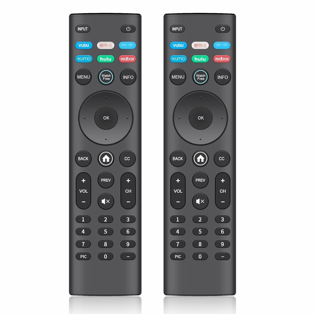 2 Pack MYHGRC Universal Remote for VIZIO Smart TV, Replacement Vizio TV Remote with 6 Shortcut Buttons for Vizio Smart TV(D/E/M/P/PX/V/OLED-Series)