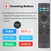 2 Pack MYHGRC Universal Remote for VIZIO Smart TV, Replacement Vizio TV Remote with 6 Shortcut Buttons for Vizio Smart TV(D/E/M/P/PX/V/OLED-Series) view 4
