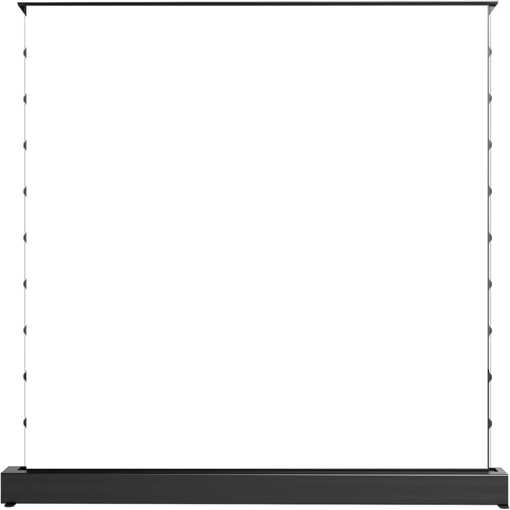 2023 Wupro New Electric Retractable Projector Screen Soft Matte White Fixed Frame Anti-Light Projection Device 4K HD Smart TV Screens 92 inch