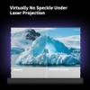 2023 Wupro New Electric Retractable Projector Screen Soft Matte White Fixed Frame Anti-Light Projection Device 4K HD Smart TV Screens 92 inch view 3