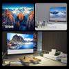 2023 Wupro New Electric Retractable Projector Screen Soft Matte White Fixed Frame Anti-Light Projection Device 4K HD Smart TV Screens 92 inch view 4