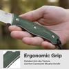 CIVIVI Stormridge C23041-3 Fixed Blade Green Micarta Nitro-V Steel Knife view 3