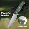 CIVIVI Stormridge C23041-3 Fixed Blade Green Micarta Nitro-V Steel Knife view 4