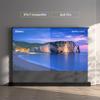 2023 Wupro New Electric Retractable Projector Screen Black Crystal Fixed Frame Anti-Light Projection Device 4K HD Smart TV Screens 72 inch view 3