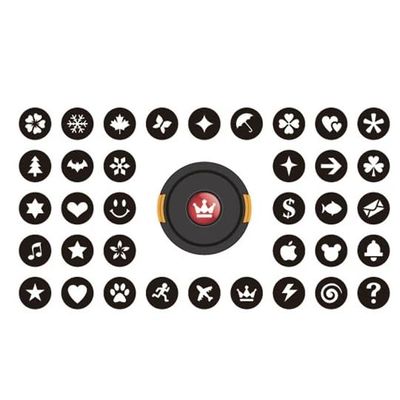 Bokeh Effect Lens Cap Filter, Suitable for Artistic and Romantic Night Photography (Color : 49mm 36in1)