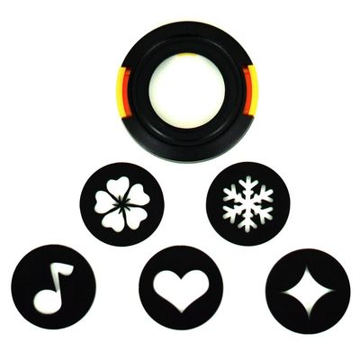 Bokeh Effect Lens Cap Filter, Suitable for Artistic and Romantic Night Photography (Color : 67mm 5in1)
