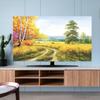 GSGC TV Cover TV Dust Cover Universal Home 32-80 Inch LCD LED TV Dustproof Cover Landscape Painting Print TV Screen Protector Cover Indoor TV Fabric Bedroom Living Room Decoration for LCD LED Plasma view 1