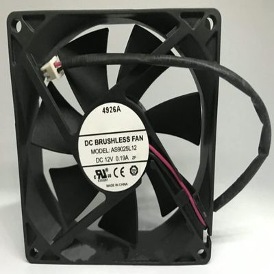 Cooling Fan 12V 90mm 9025 for AS9025L12 0.19A 90x90x25mm Cooling Fan