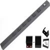 20 inch Hardwired Power Strip (NO Power Cord), 6 Vertical Outlets (NOT Tamper Resistant), NO Ears (Without mounting tabs), 15A (NOT a 20 Amp Unit), USB, Black view 1