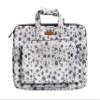 Maison d'Hermine Laptop Bag with Pocket upto 13.5 inch Stain and water repellent Cotton canvas - Cheeta view 1