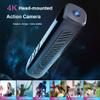 XRC TECH Camcorder 4K Head Mounted Action Camera Wearable Video Camera Anti-Shake Recorder WiFi Hands-Off Camera IP65 Waterproof Webcam view 3