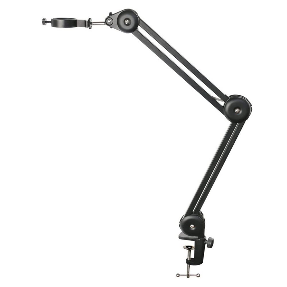 RADHAX Microscope Kit Microscope Video Camera Webcam Desktop Arm Stand Adjustable Boom Table Stand Holder 1/4 6mm Microscope Lens Adapters (Color : 40 Ring 40cm B Stand)