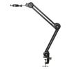 RADHAX Microscope Kit Microscope Video Camera Webcam Desktop Arm Stand Adjustable Boom Table Stand Holder 1/4 6mm Microscope Lens Adapters (Color : 40 Ring 40cm B Stand) view 1