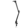RADHAX Microscope Kit Microscope Video Camera Webcam Desktop Arm Stand Adjustable Boom Table Stand Holder 1/4 6mm Microscope Lens Adapters (Color : 25cm B Stand) view 1