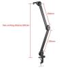 RADHAX Microscope Kit Microscope Video Camera Webcam Desktop Arm Stand Adjustable Boom Table Stand Holder 1/4 6mm Microscope Lens Adapters (Color : 25cm B Stand) view 2